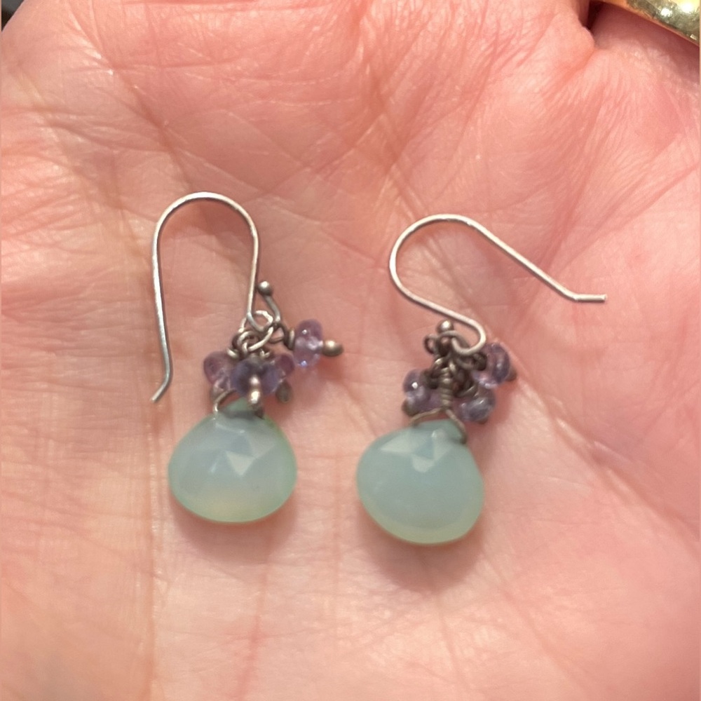 Multi-Stone Drop Earrings